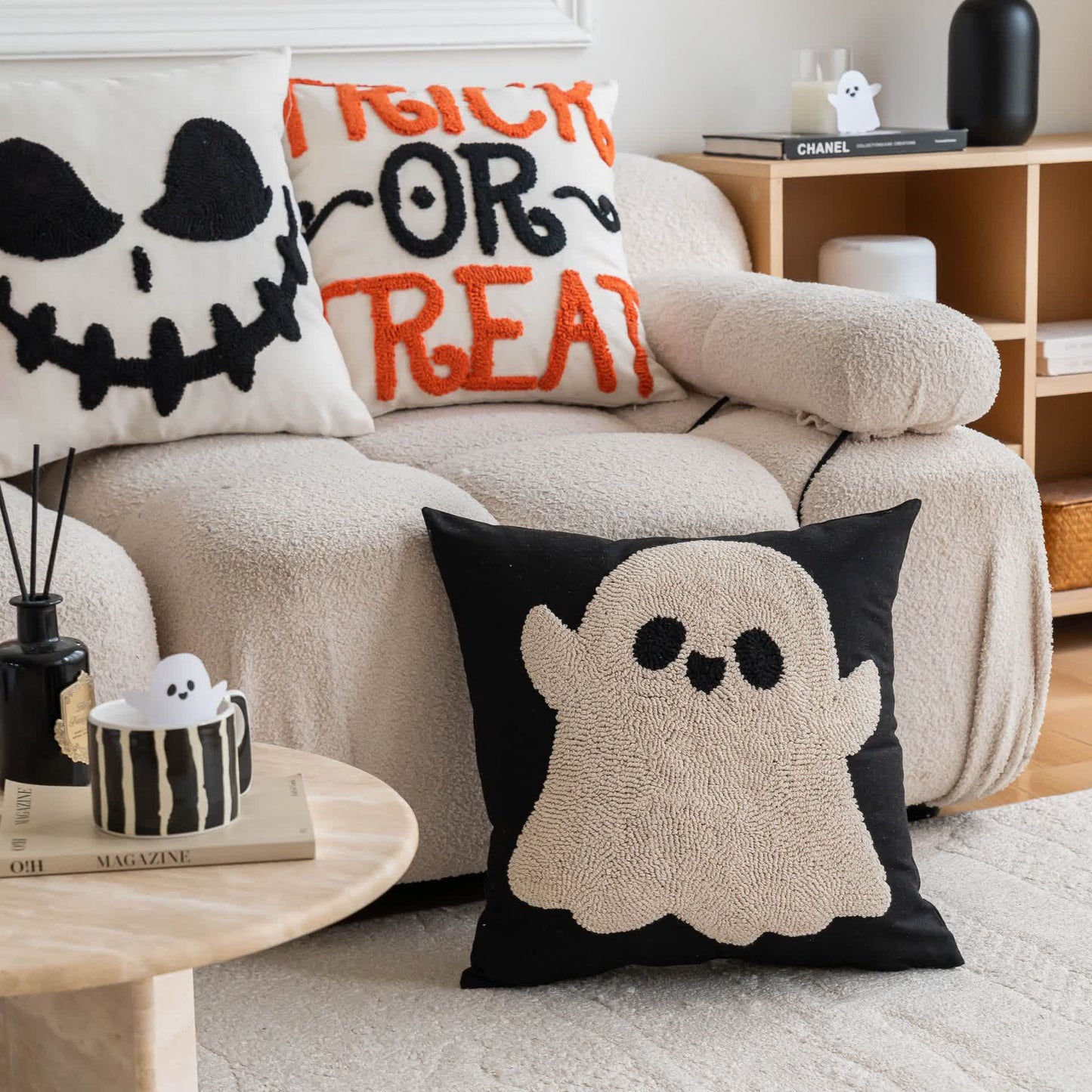 Fodera per cuscino moderno per Halloween