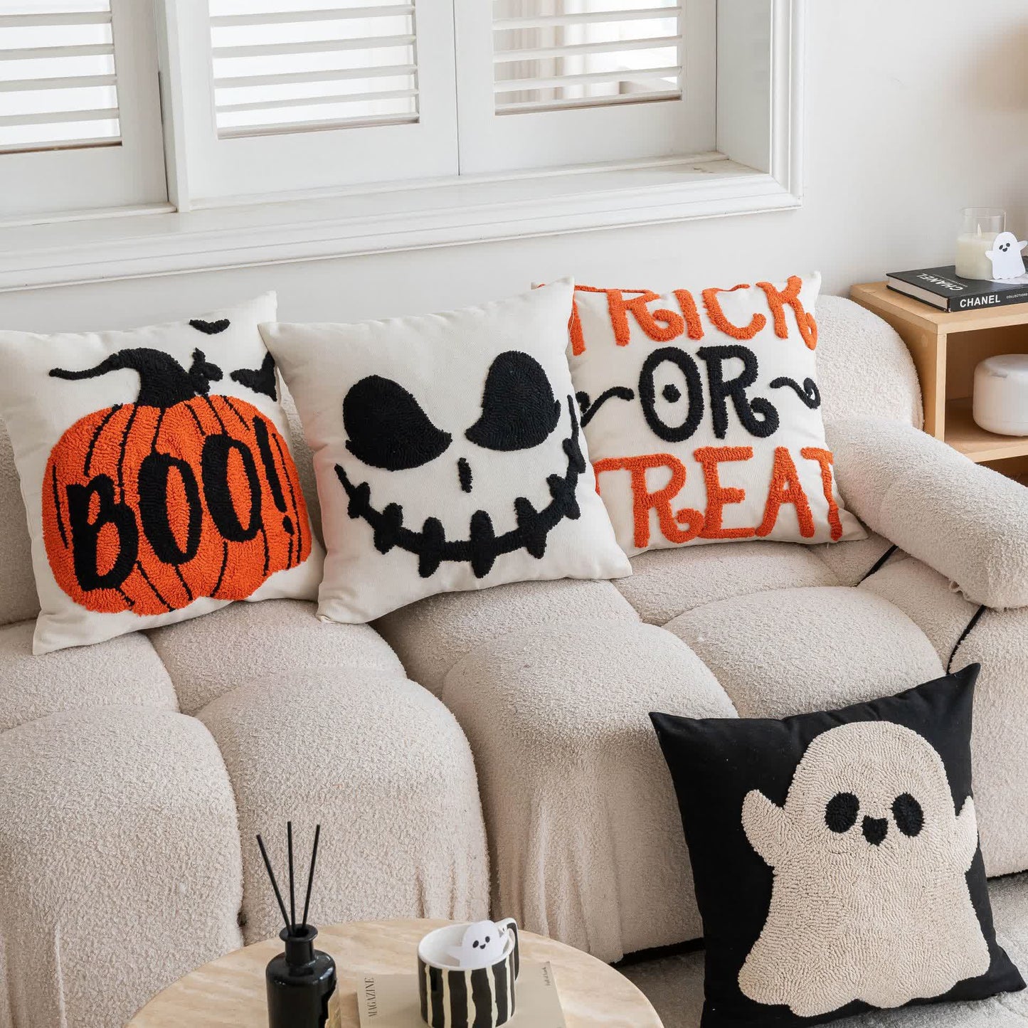 Fodera per cuscino moderno per Halloween