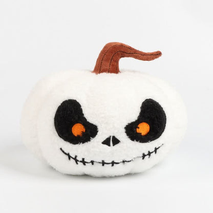 Cuscino ornamentale a forma di mostro di zucca di Halloween