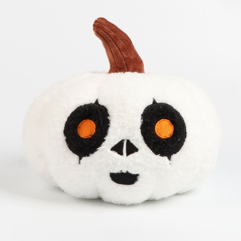 Cuscino ornamentale a forma di mostro di zucca di Halloween