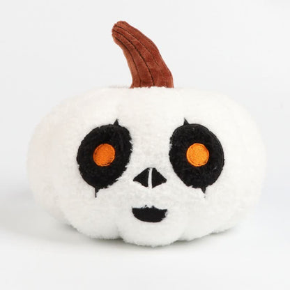 Cuscino ornamentale a forma di mostro di zucca di Halloween