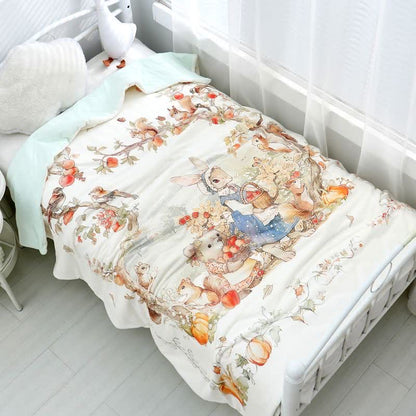 Trapunta in puro cotone con favola per bambini