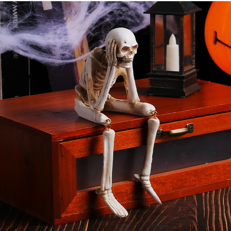 Decorazione decorativa a forma di scheletro di Halloween