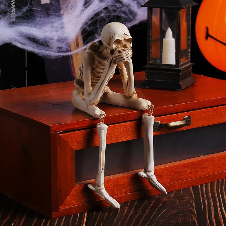 Decorazione decorativa a forma di scheletro di Halloween
