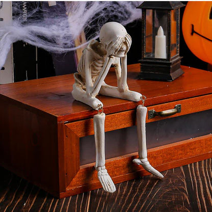 Decorazione decorativa a forma di scheletro di Halloween