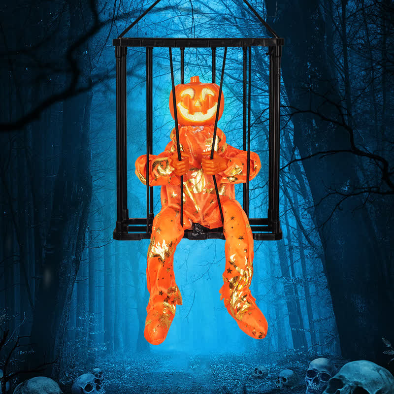 Ornamento luminoso da appendere a forma di fantasma di Halloween