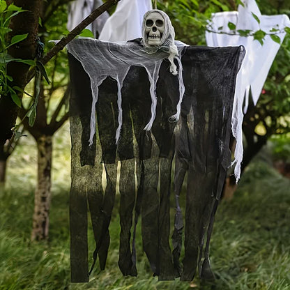 Ornamento da appendere a forma di teschio di Halloween