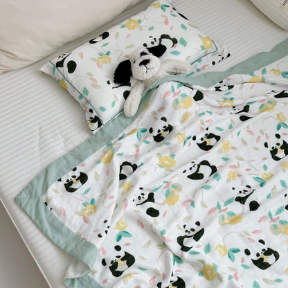 Trapunta per neonati e bambini in fibra di bambù Panda