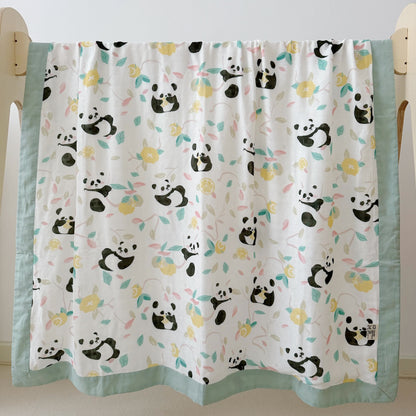 Trapunta per neonati e bambini in fibra di bambù Panda