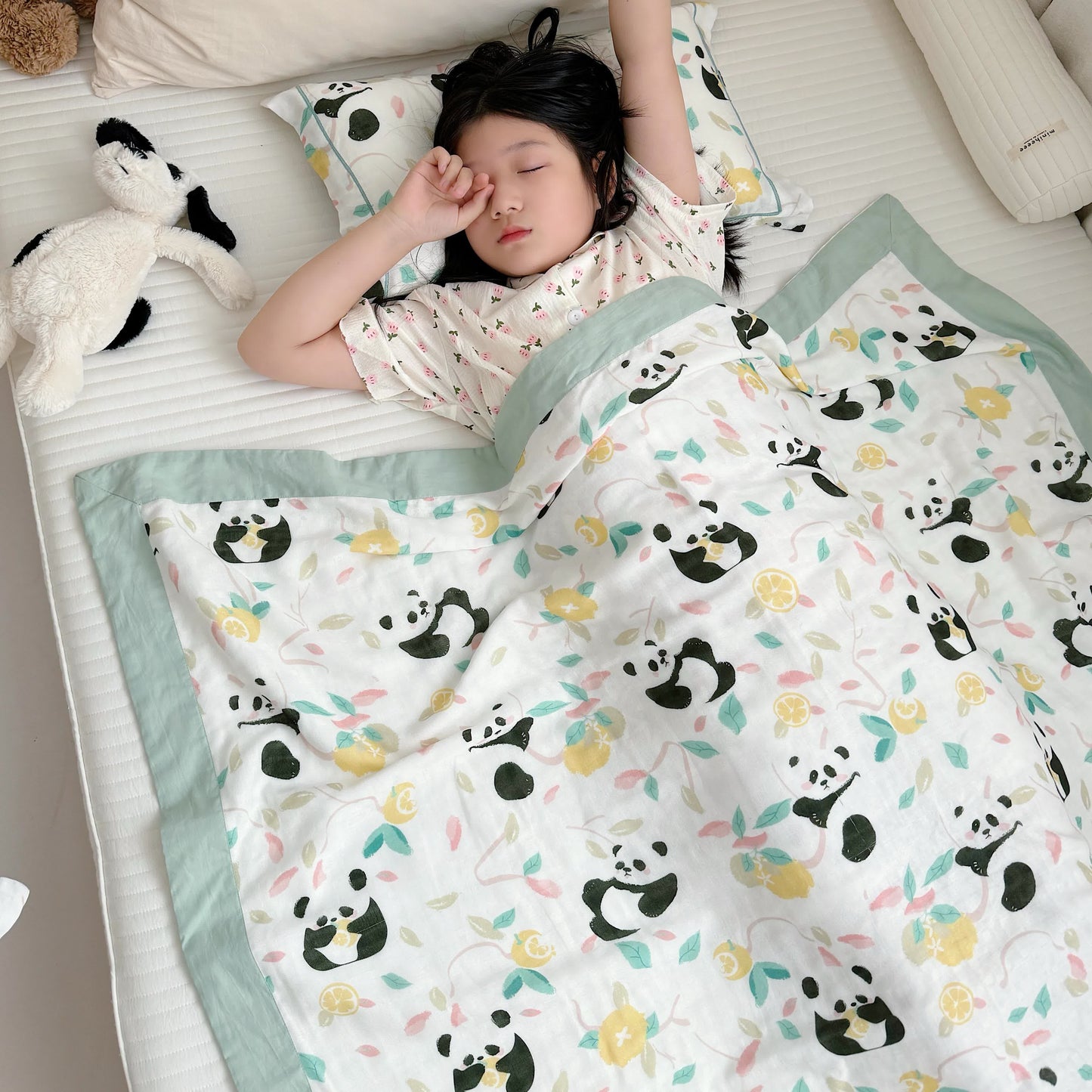 Trapunta per neonati e bambini in fibra di bambù Panda