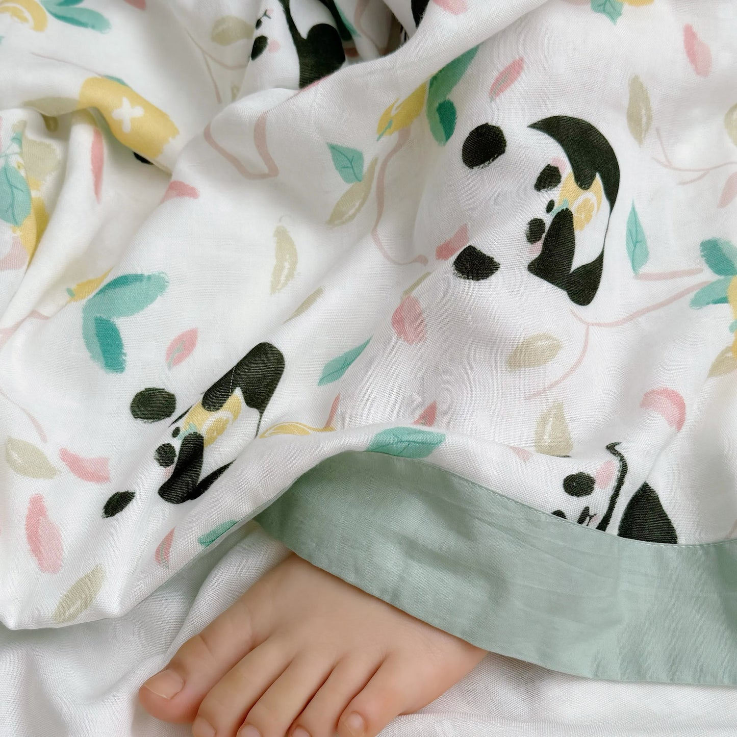 Trapunta per neonati e bambini in fibra di bambù Panda