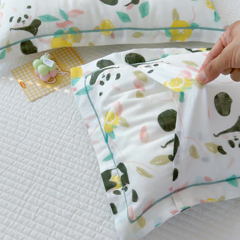 Trapunta per neonati e bambini in fibra di bambù Panda