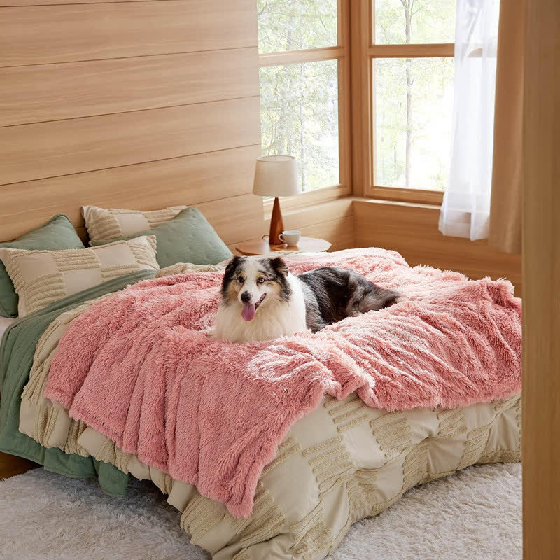 Coperta morbida impermeabile Sherpa per animali domestici