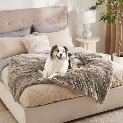 Coperta morbida impermeabile Sherpa per animali domestici