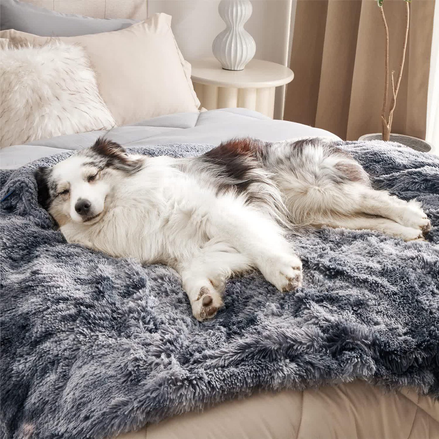Coperta morbida impermeabile Sherpa per animali domestici