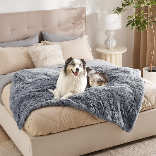 Coperta morbida impermeabile Sherpa per animali domestici