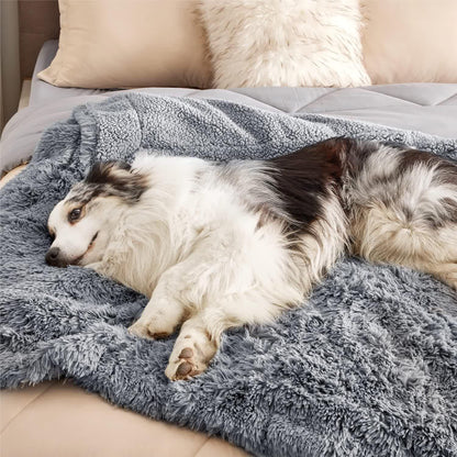 Coperta morbida impermeabile Sherpa per animali domestici