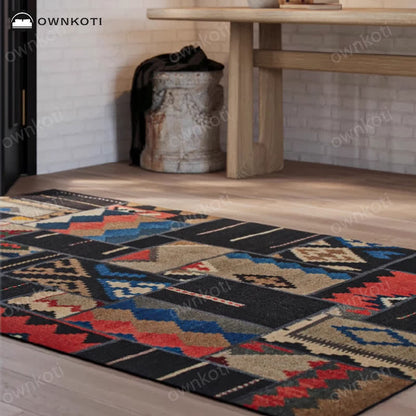 Tappeto decorativo impermeabile geometrico marocchino
