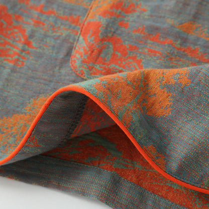 Pigiama a maniche lunghe in garza di cotone jacquard