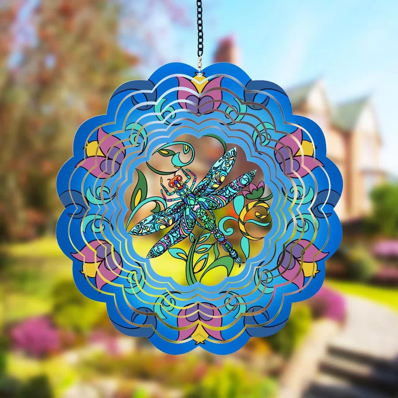 Ornamento da appendere a forma di girandola a forma di animale 3D
