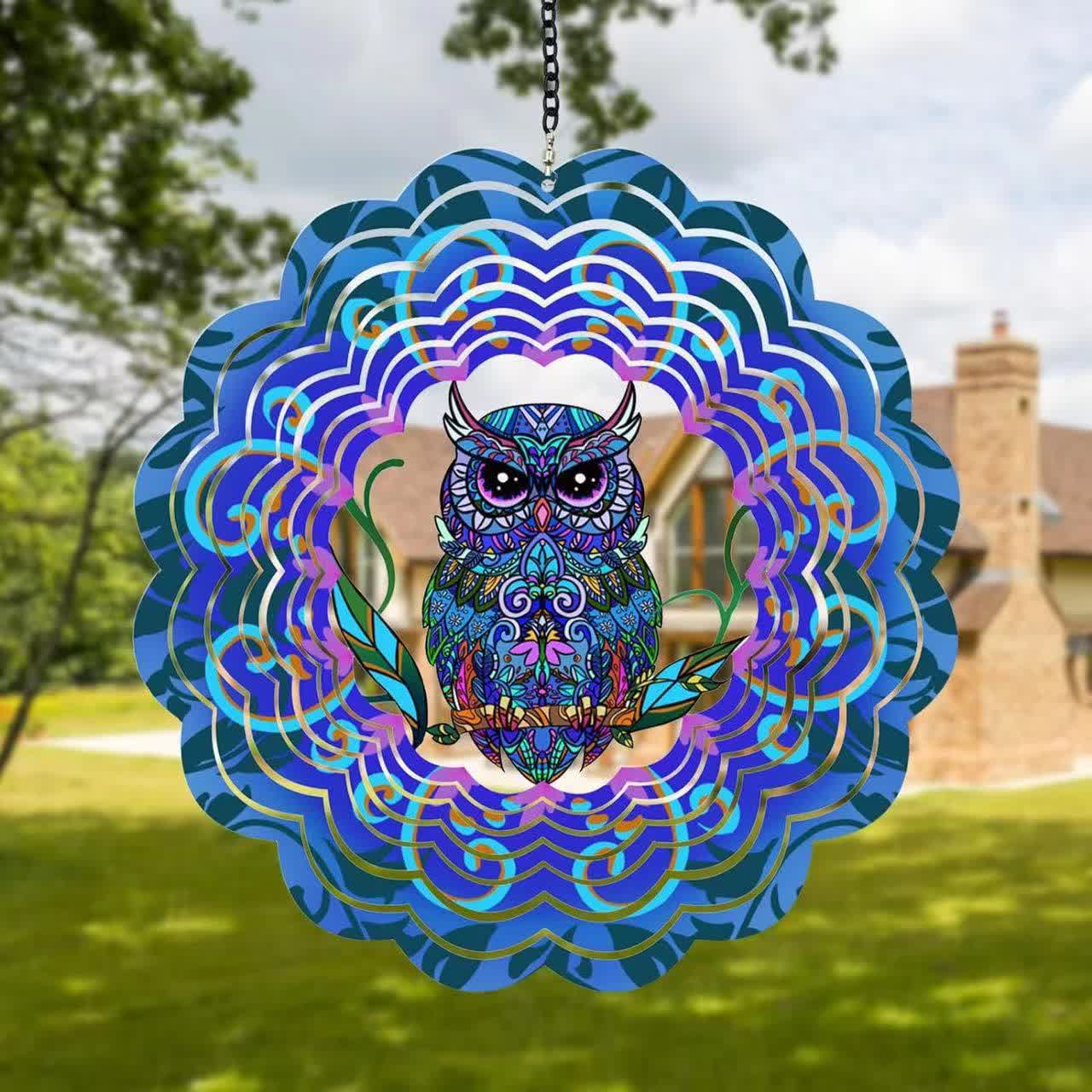 Ornamento da appendere a forma di girandola a forma di animale 3D