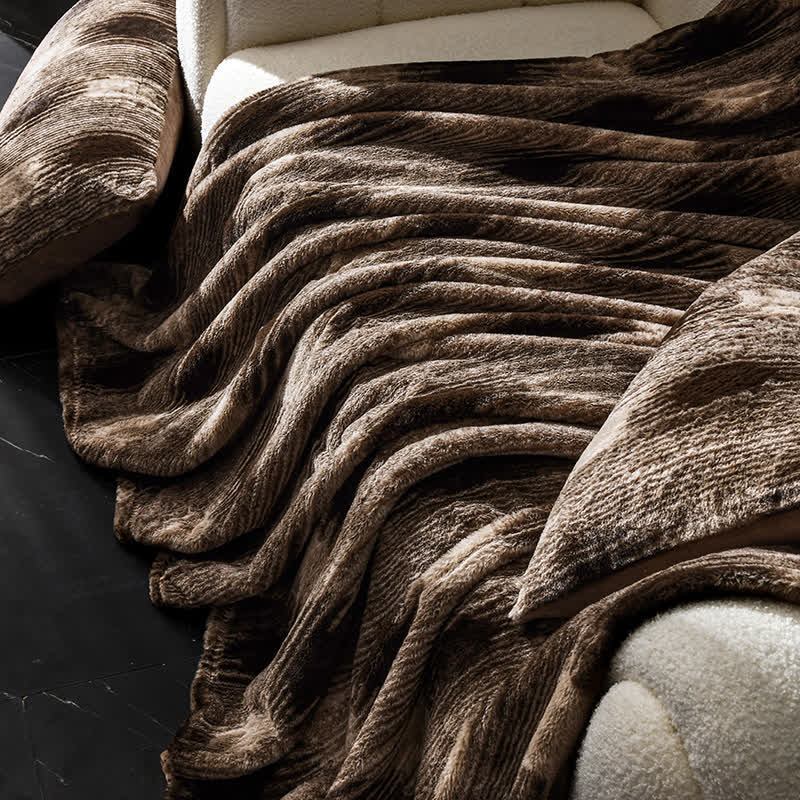 Coperta da divano vintage in morbido velluto