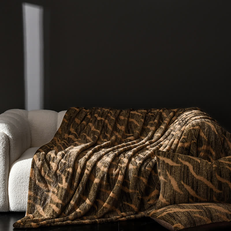 Coperta da divano in velluto morbido vintage