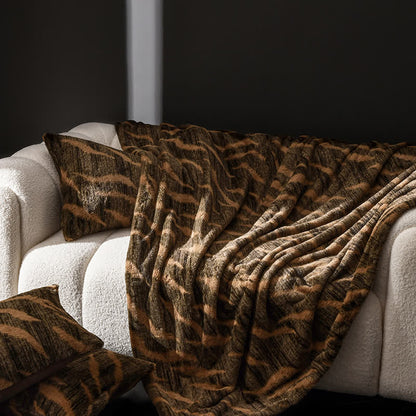Coperta da divano in velluto morbido vintage