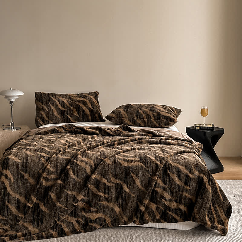 Coperta da divano in velluto morbido vintage