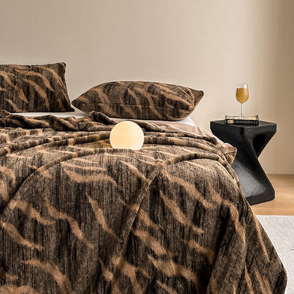 Coperta da divano in velluto morbido vintage