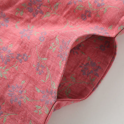 Camicia da notte in morbido cotone jacquard tinto in filo