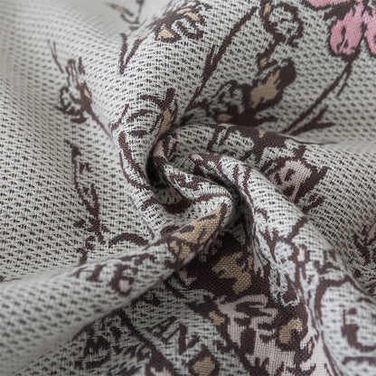 Coperta per divano con nappa a farfalla vintage