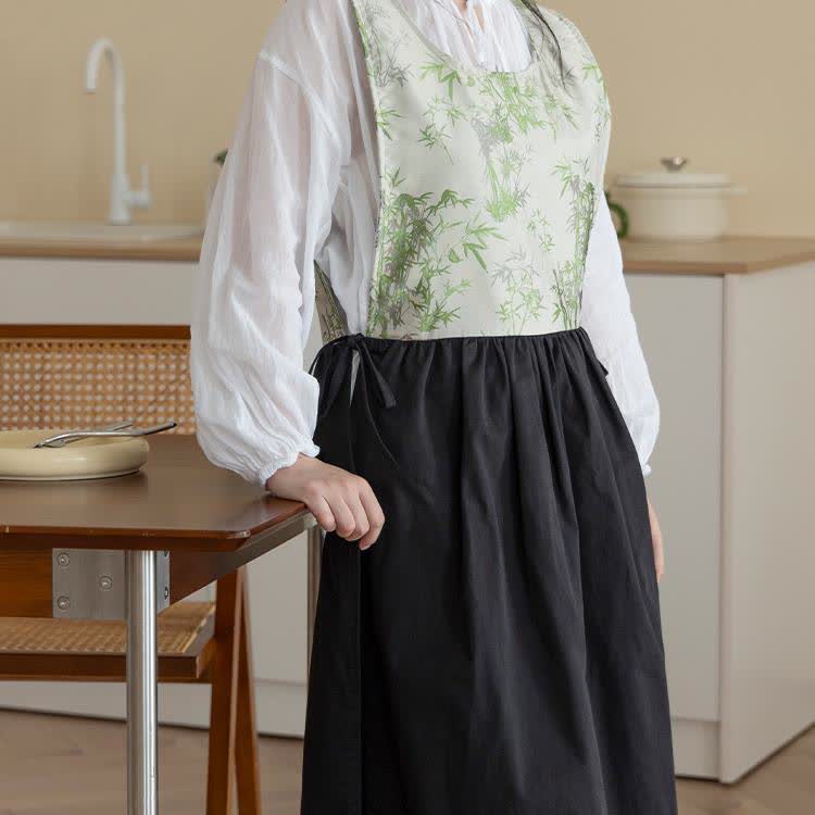 Camice da artista impermeabile in bambù pastorale