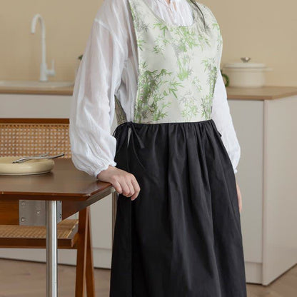 Camice da artista impermeabile in bambù pastorale