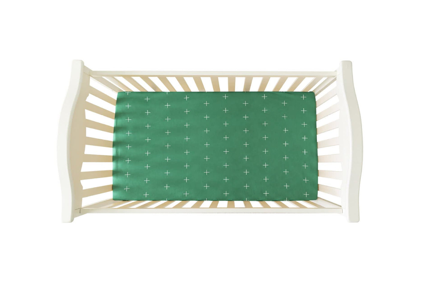 Set di biancheria da letto per culla in puro cotone con animali dei cartoni animati (3 pezzi)