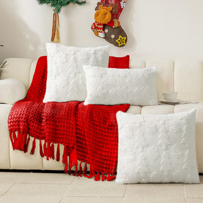Federa decorativa per albero di Natale jacquard
