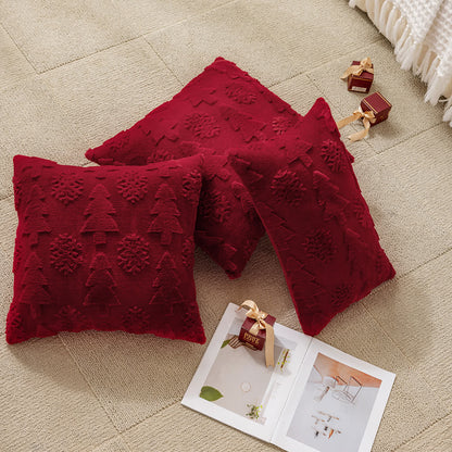 Federa decorativa per albero di Natale jacquard