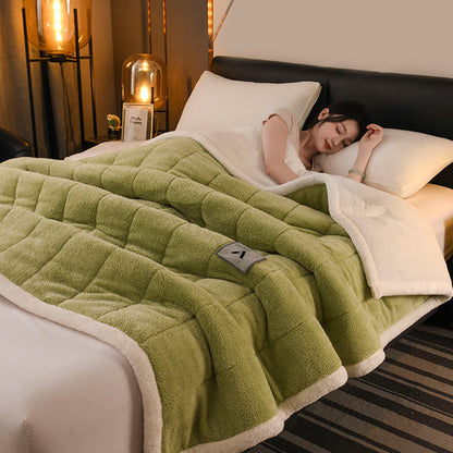Coperta semplice in pile bifacciale - image 14