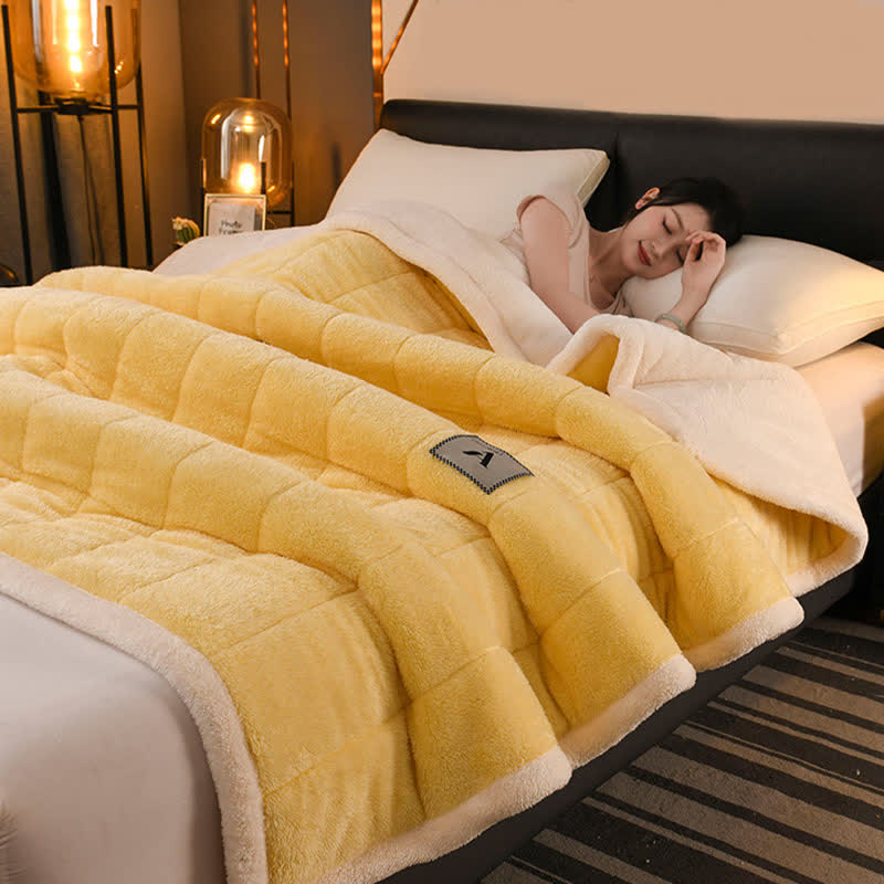 Coperta semplice in pile bifacciale - image 10