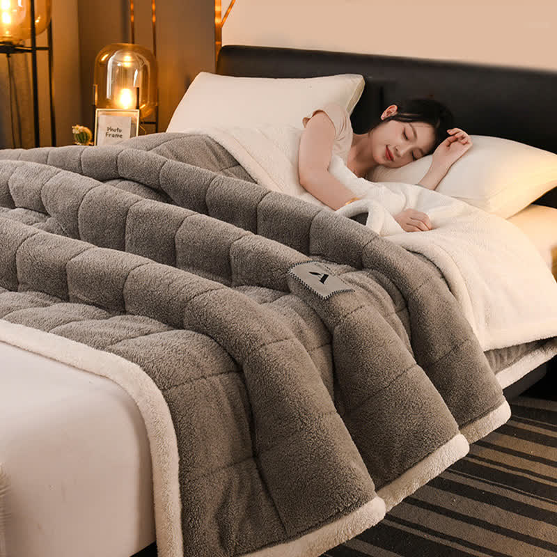 Coperta semplice in pile bifacciale - image 16