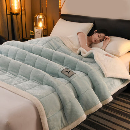 Coperta semplice in pile bifacciale - image 18