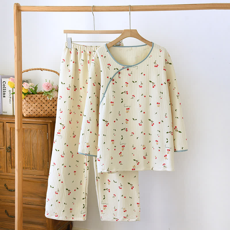 Pigiama doppio strato in cotone Air Cherry
