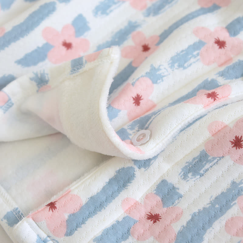 Pigiama in cotone con aria calda Refresh Flower