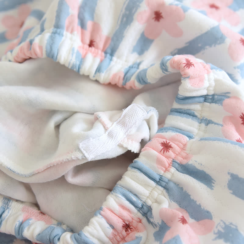Pigiama in cotone con aria calda Refresh Flower