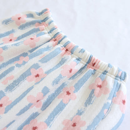 Pigiama in cotone con aria calda Refresh Flower