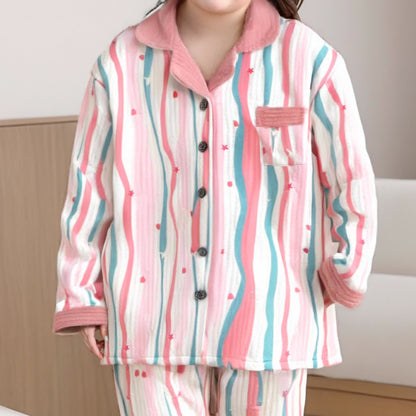 Completo da notte in cotone Soft Air taglie forti