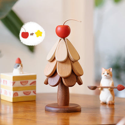 Tovaglietta isolante termica pieghevole a forma di albero di Natale
