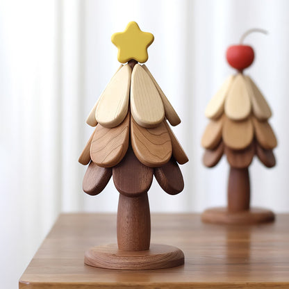 Tovaglietta isolante termica pieghevole a forma di albero di Natale