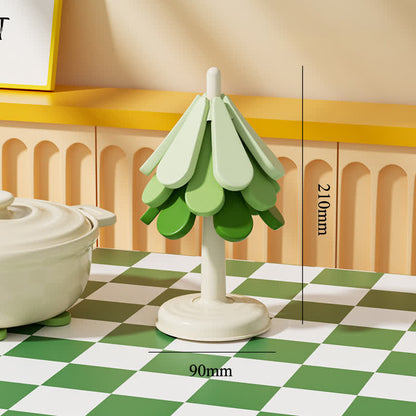 Tovaglietta isolante termica in silicone con colori sfumati
