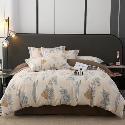 Collezione di biancheria da letto in cotone spazzolato pastorale